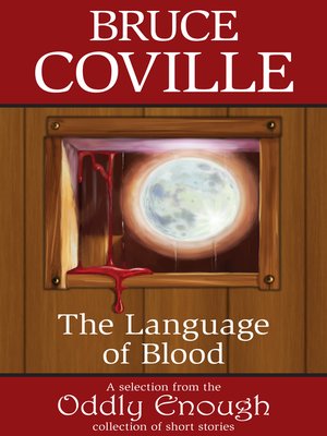 cover image of The Language of Blood